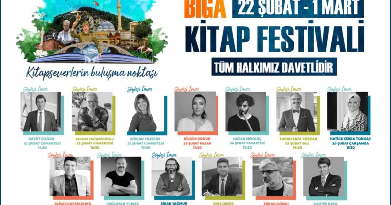 Biga’da Kitap Festivali