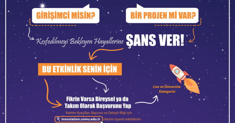 InnoStation Proje ve Girişimcilik Yarışması Başladı