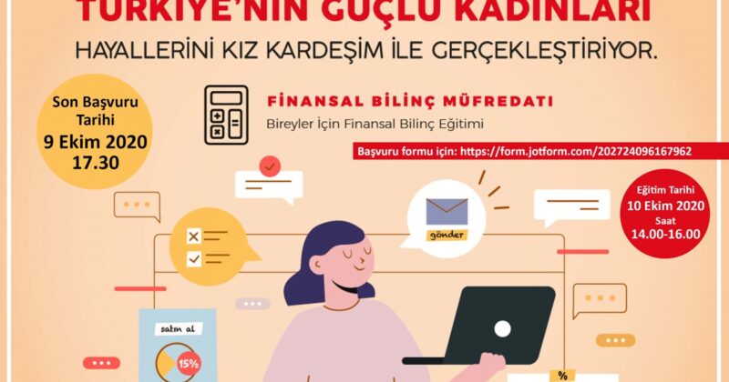 ‘Kız Kardeşim’ Online Eğitimleri İçin Başvurular Başladı