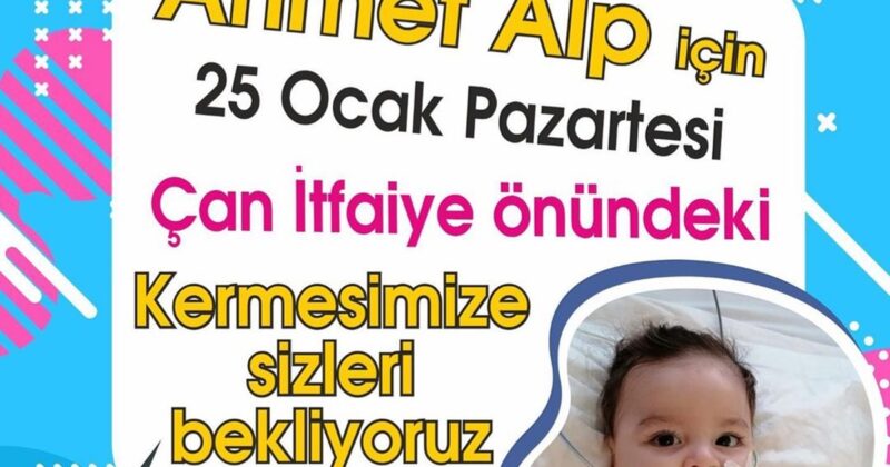 Ahmet Alp İçin Kermes Düzenlenecek…