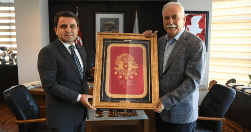 Tarihi Alan Başkanı Kaşdemir’den Başkan Gökhan’a Ziyaret