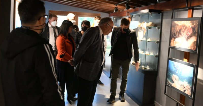 Başkan Gökhan Karina Deniz Kültürü Merkezini Ziyaret Etti