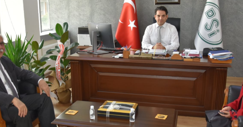 Başkan Gökhan’dan DSİ Şube Müdürü Güldoğan’a Ziyaret